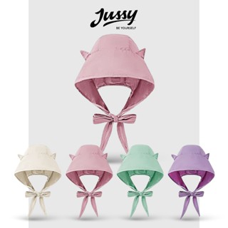 Mũ Trùm Đầu Tai Mèo Đa Năng 3in1 Gồm Mũ, Khăn Choàng Và Túi Đeo Chéo JK56 Jussy Official Kiểu Mũ Chống Nắng Vải Dù Mát