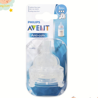 [ Đủ size] Núm ti thay thế bình sữa Avent Classic