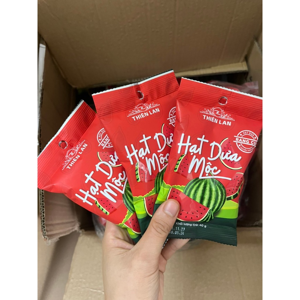 Hạt Dưa Đóng Gói Sẵn, Gói 40Gram