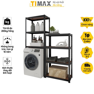 Kệ máy giặt đa năng TIMAX kệ để đồ phòng giặt kiểu dáng sang trọng hiện đại thiết kế lắpghéplinhhoạt
