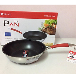 [Thanh Lý mới ] Chảo inox 5 đáy chống dính Elmich 6364 size 20cm chính hãng