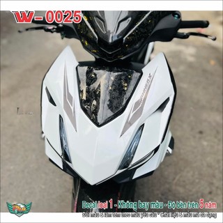 Tem rời Winner X Trắng đen 2022