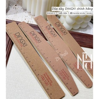 Dũa da bò, dũa dày opi viền đen, dũa dingxi cao cấp, dũa làm móng cao cấp