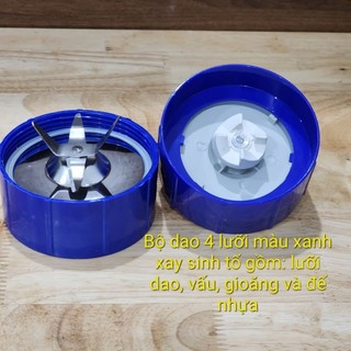 Phụ kiện bộ dao xay 2 lưỡi, bộ dao 4 lưỡi máy xay magic, sunhouse