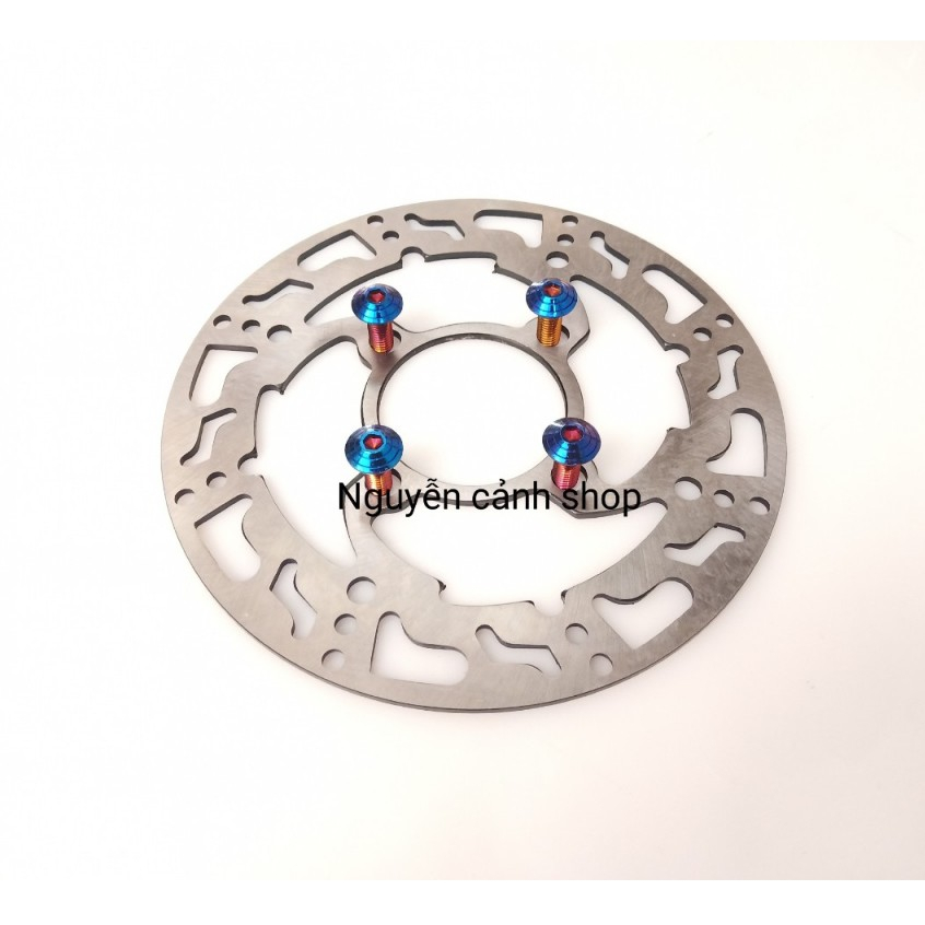 Đĩa thắng trước phay thái 190mm --có 4 óc đĩa titan