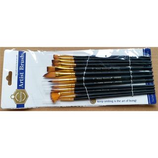 [SGA] Bộ cọ 12 cây nhiều kiểu dáng khác nhau Keep Smiling A6308