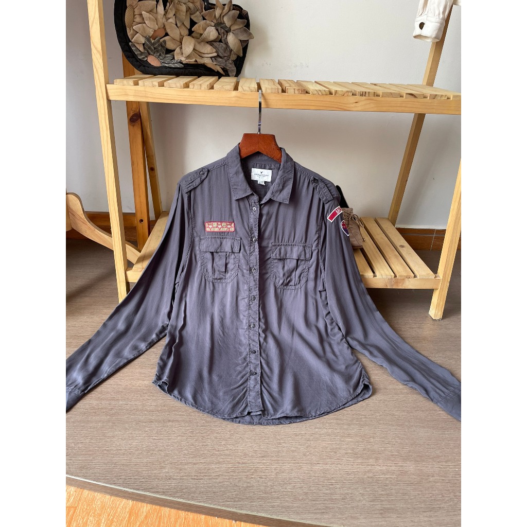 (Thanh lý đồ cá nhân) Áo sơ mi American Eagle