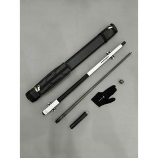 [FULL CARBON] Cơ Bida Lỗ LEADSUPER Cao Cấp, Gậy Bida Lỗ Ngọn Carbon Trợ Lực Tốt Ren 3/8/10 Hàng Chính Hãng