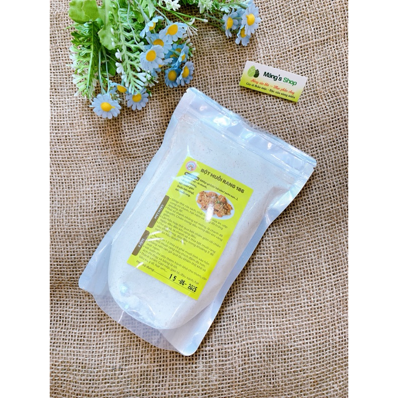 Bột muối rang thơm ngon gói 500g
