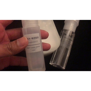 Nước hoa hồng Muji Light Toning Water mini size