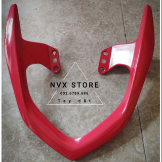 Tay dắt NVX màu đỏ tĩnh điện ( full tay + pad thép + ốc )