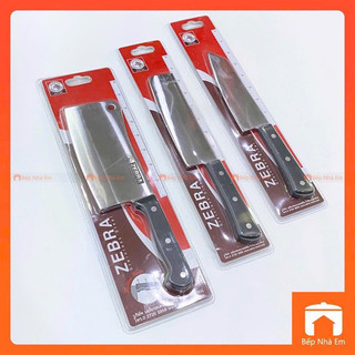 Bộ dao zebra cán nhựa chef knife - hàng nhập khẩu thái lan