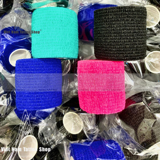 [Hàng có sẵn] - Cuộn Bandage Quấn Máy Phun Xăm (Màu Giao Ngẫu Nhiên)