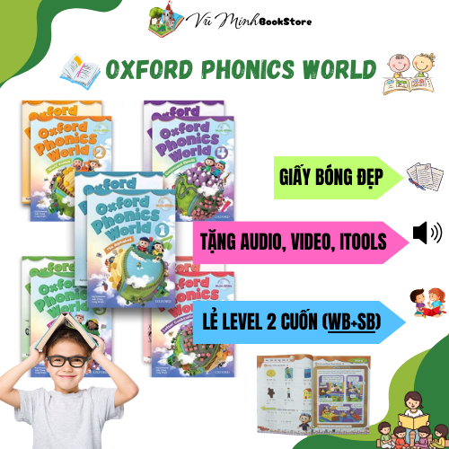 Sách - Oxford Phonics World ( Sách Lẻ)