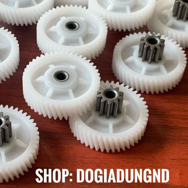 Trục bánh răng máy ép chậm savtm JE31, JE35