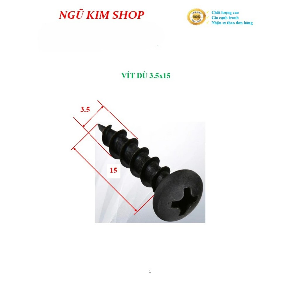 VÍT BẮT LOA 3,5 x 15