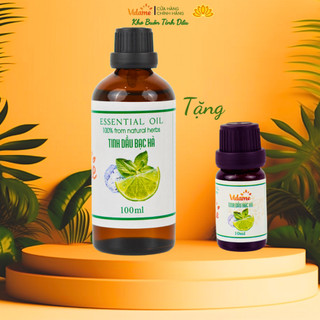 Tinh Dầu Bạc Hà 100ML VIDAME Nguyên Chất - Mua 1 Tặng 1, Xông phòng, thơm mát, đuổi côn trùng