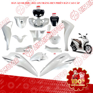  Dàn Áo SH 125i 2020 2021 2022 SH125i 2023 Trắng Đen Phiên Bản Cao Cấp Chính Hãng - ZZM 