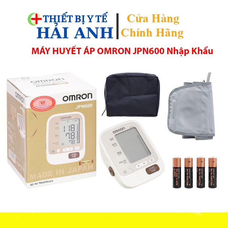MÁY HUYẾT ÁP OMRON JPN600 Nhập Khẩu