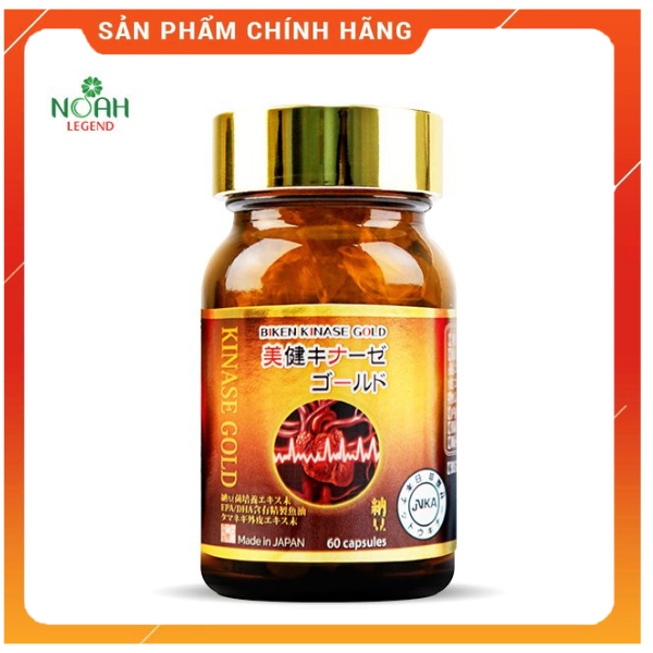 BIKEN KINASE GOLD hỗ trợ lưu thông máu phòng ngừa đột quị