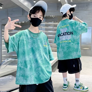 Đồ Bộ Bé Trai Habi Fashion HB2317, Quần Áo Trẻ Em Nam Họa Tiết Vocation Phong Cách Cá Tính Cho Bé 18-50Kg