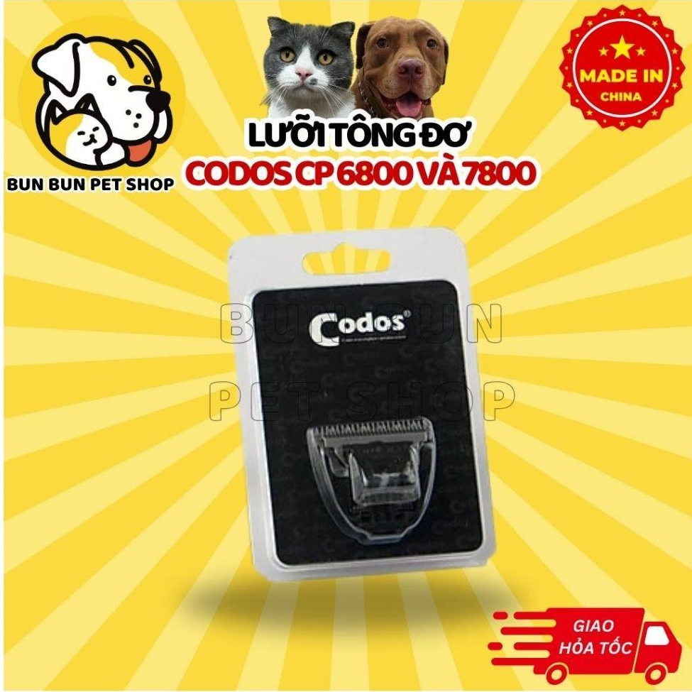 Lưỡi tông đơ Codos CP 6800 và 7800