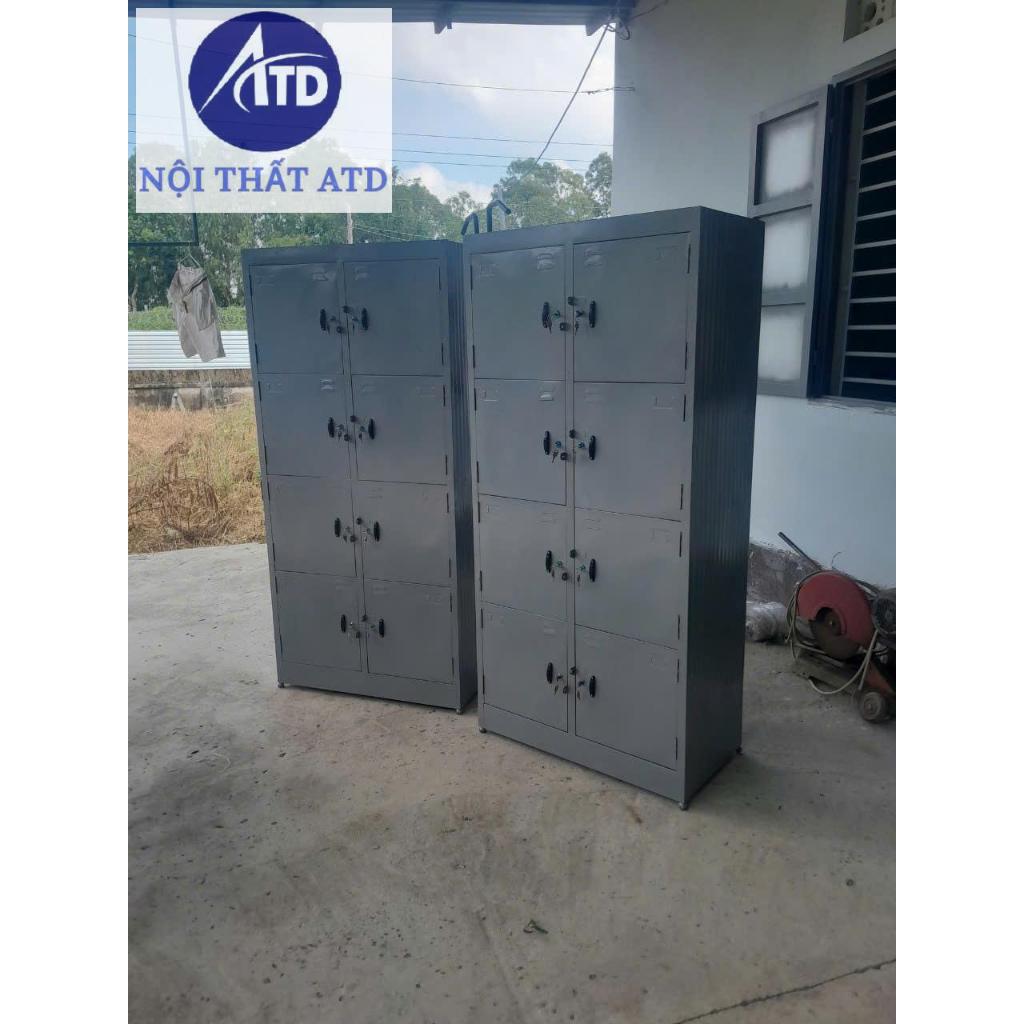 Tủ locker sắt cá nhân đựng đồ cho nhân viên - Tủ locker sắt dày dặn tphcm bình dương