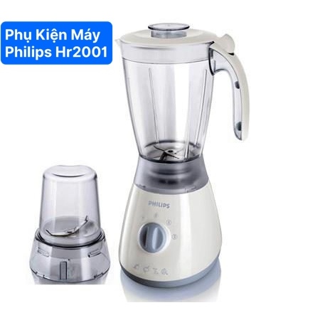 (PHỤ KIỆN MÁY XAY SINH TỐ) CỐI , LY SINH TỐ MÁY XAY SINH TỐ PHILIPSS HR2001