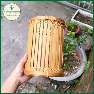 Combo 10 ống đũa tre, cắm hoa trang trí Phương Vy Decor