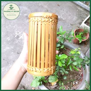 Combo 10 ống đũa tre, cắm hoa trang trí Phương Vy Decor