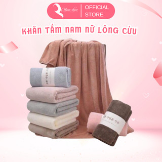  Khăn tắm nam nữ lông cừu xuất Hàn Quốc cao cấp 70x140cm 