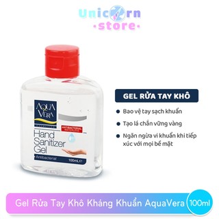 Gel Rửa Tay Khô Kháng Khuẩn AquaVera 100ml