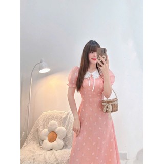 ĐẦM THIẾT KẾ  FORM DÁNG TIỂU THƯ CỔ REN