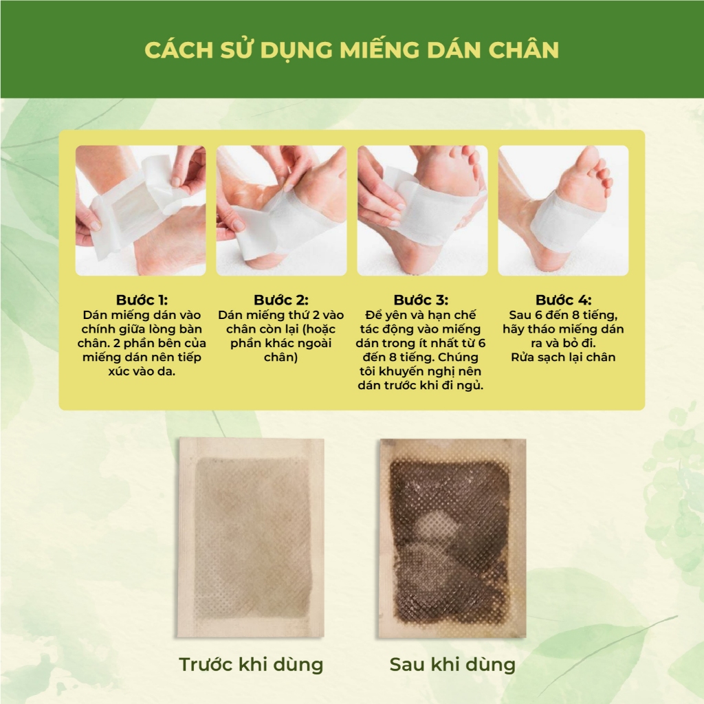 [Mua 2 tặng 2] Chính hãng 100% - Miếng dán làm sạch và thải độc bàn hân Itsuki Kenko - 160 miếng / 4 hộp