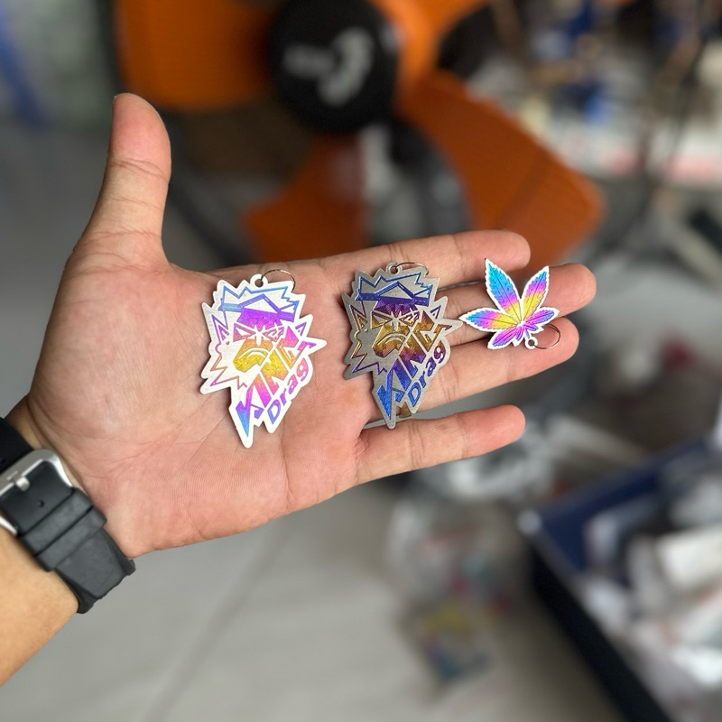 { siêu rẻ } MÓC KHOÁ TITANIUM GR2 KINGDRAG