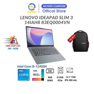 Laptop Lenovo IdeaPad Slim 3 14IAH8 83EQ0004VN (Intel Core i5-12450H | 8GB | 512GB | 14 inch FHD)