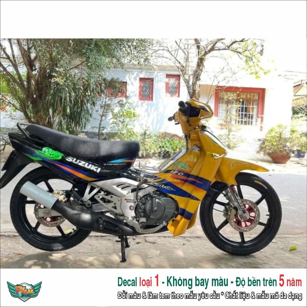 Tem rời Xipo satria vàng đen (1)