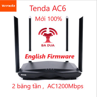 Bộ phát wifi router wifi tenda ac6 ac1200mbps