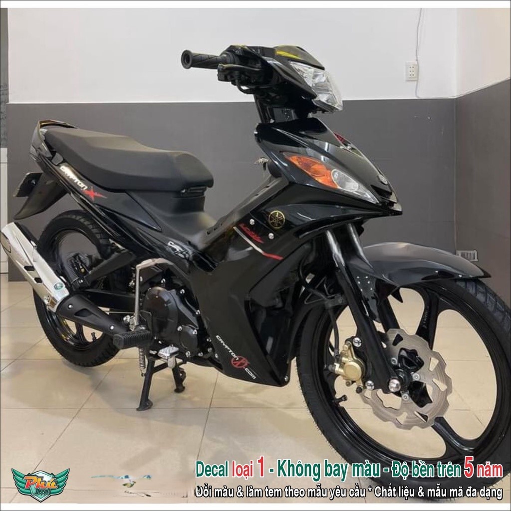 Tem rời Exciter 2010  Đen Crypton nhỏ (1)