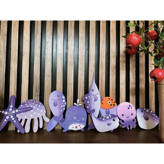 Cá Gỗ Tự Decor - Cá Gỗ Trang Trí Treo Tường