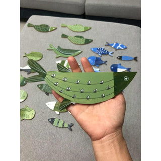 Cá Gỗ Tự Decor - Cá Gỗ Trang Trí Treo Tường