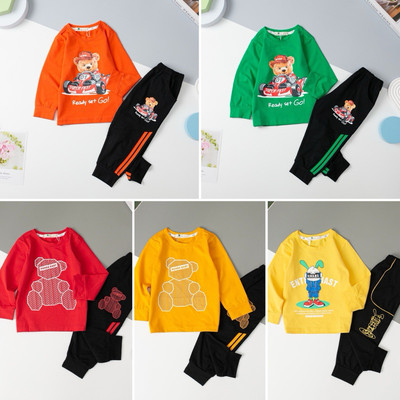 Bộ Thun Dài Tay Thu Đông 4 Chiều Hình Gấu, Thỏ Cho Bé