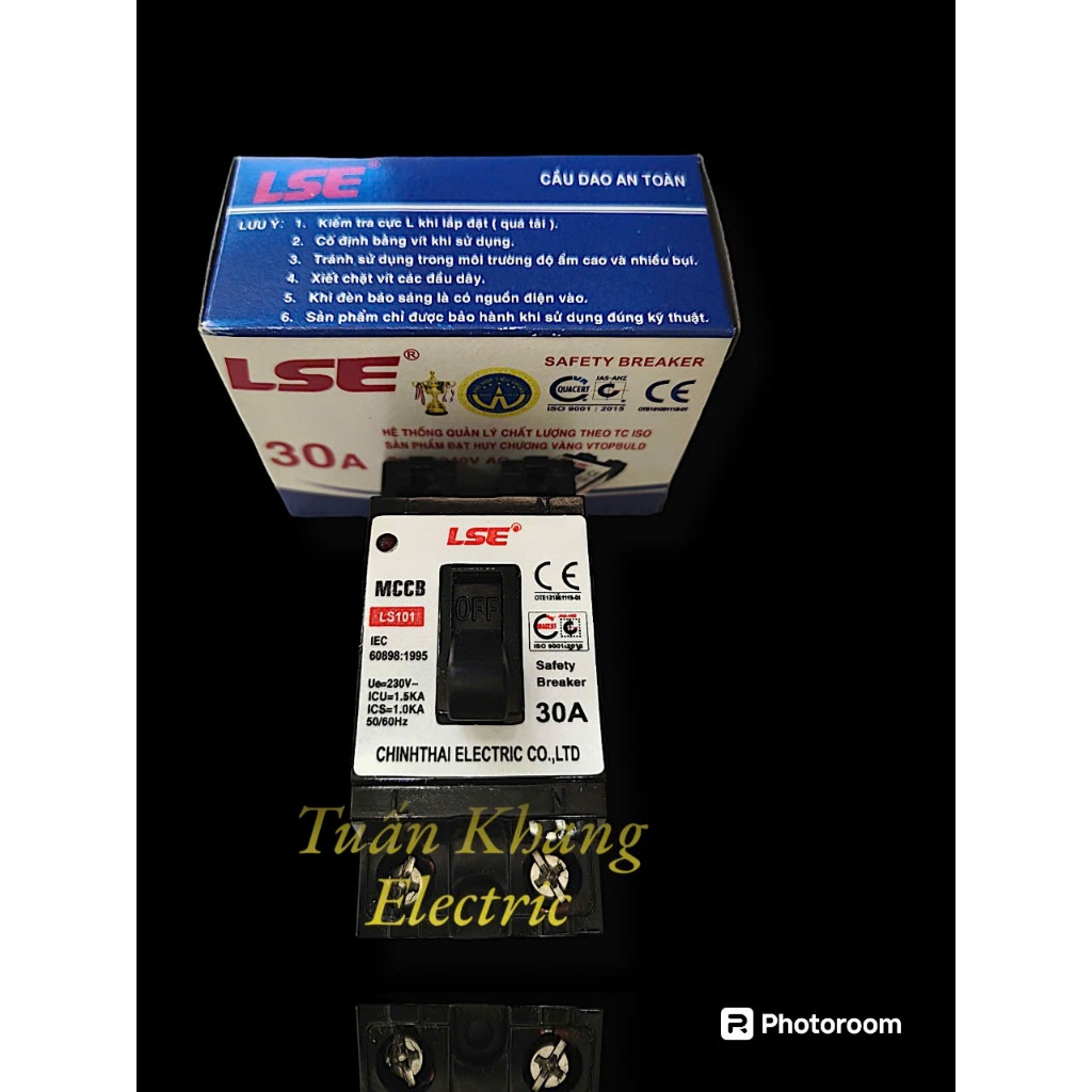Aptomat CB cóc CAO CẤP - cầu dao tự động LSE LS101