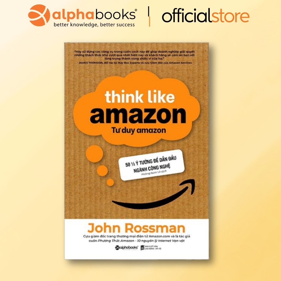 Sách - Tư Duy Amazon - Think Like Amazon (Alpha Books)