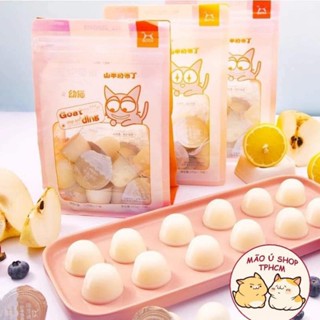 BỊCH 15 VIÊN PUDDING SỮA DÊ - THẠCH RAU CÂU CHO CHÓ MÈO
