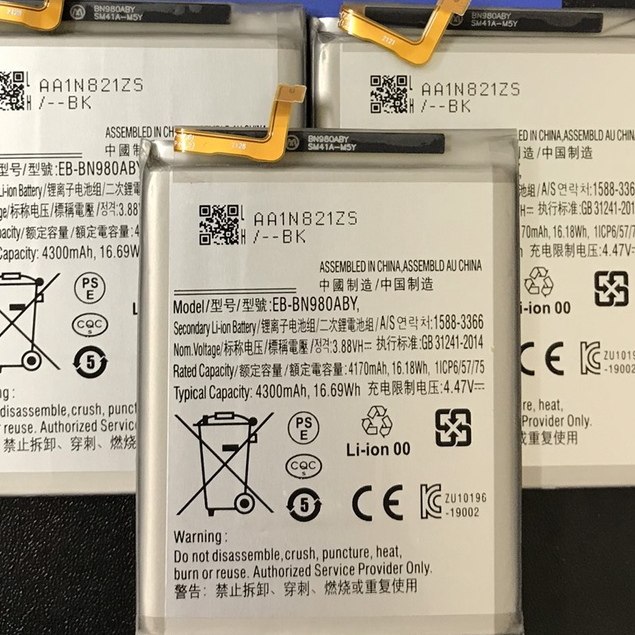 Pin zin Samsung Note 20, Note 20 5G, EB-BN980ABY