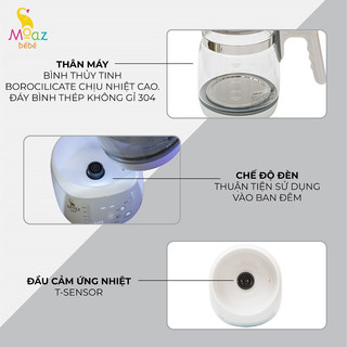 Bình đun nước đa chức năng Moaz BeBe [Sukem Store]