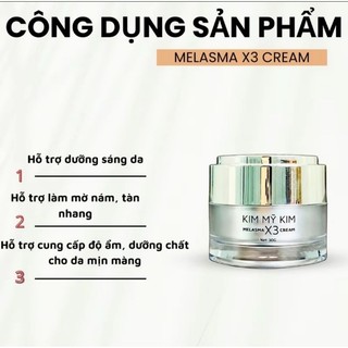 KEM NÁM X3 _ chất kem lạ nhưng xài cực êm