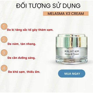 KEM NÁM X3 _ chất kem lạ nhưng xài cực êm