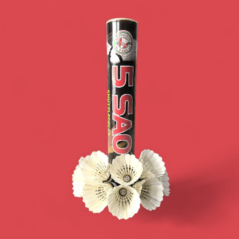 Quả Cầu Lông Rẻ Nhất Thị Trường, Cầu Lông 5 Sao Ống 6 Trái, Cầu Lông 5 Sao Ống 12 Trái